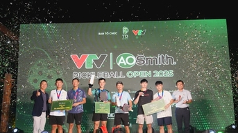 Trương Vinh Hiển, Minh Quân vô địch giải pickleball VTV mở rộng 2025