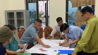 Xã Quang Minh "làm giàu, làm sạch" dữ liệu đất đai: