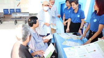 ជាប់នឹងស្គ្រីប បំពេញគោលដៅអភិវឌ្ឍន៍នៃការធានារ៉ាប់រងសុខភាព និងការធានារ៉ាប់រងសង្គមដោយស្ម័គ្រចិត្ត