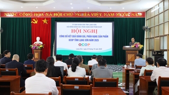 Hội nghị công bố kết quả đánh giá, phân hạng sản phẩm OCOP năm 2025