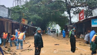 Thành lập Ban Chỉ huy tiền phương phòng, chống thiên tai và tìm kiếm cứu nạn tại Trà My