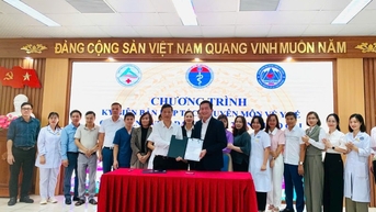 Ký biên bản hợp tác chuyên môn về y tế