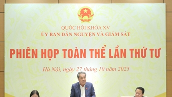 Ủy ban Dân nguyện và Giám sát họp Phiên toàn thể lần thứ tư