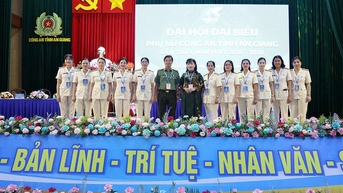 Đại hội đại biểu Phụ nữ Công an tỉnh An Giang lần thứ I