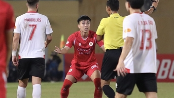 Công An Hà Nội - Công An TP.HCM (hiệp 1) 1-0: Alan mở tỉ số