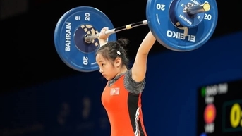 Cử tạ Việt Nam giành 2 HCĐ tại Đại hội Thể thao trẻ châu Á 2025