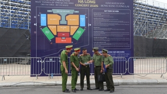 Đảm bảo tuyệt đối an ninh, an toàn Hạ Long Concert
