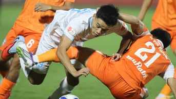 Cầm hòa đội chót bảng, CLB Nam Định hết người thay