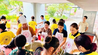Câu lạc bộ Thiện Nhân Tâm chùa Cương Xá lan tỏa yêu thương
