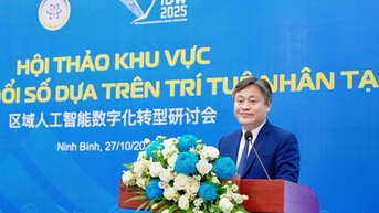 Thúc đẩy hợp tác khu vực về chuyển đổi số dựa trên trí tuệ nhân tạo