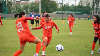 Đội tuyển bóng đá nữ quốc gia tích cực tập luyện hướng tới SEA Games 33