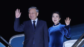 Tổng Bí thư Tô Lâm và Phu nhân lên đường thăm chính thức Anh