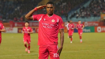 Bảng xếp hạng V-League vòng 8: CLB Công An Hà Nội áp sát Ninh Bình