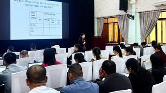 Nâng cao năng lực cho cán bộ làm công tác bình đẳng giới 26 xã