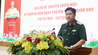 Lan tỏa truyền thống anh hùng qua Hội thi “Kể chuyện chiến đấu” Quân khu 7