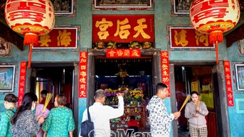 Nét đặc sắc của tín ngưỡng thờ Bà Thiên Hậu ở Cà Mau