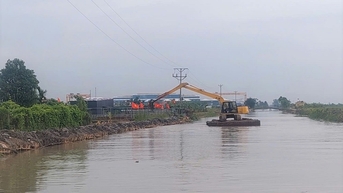 Tăng tốc nạo vét kênh mương phục vụ sản xuất vụ đông xuân