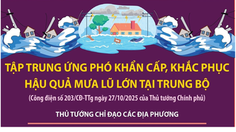 ផ្តោតលើការឆ្លើយតបបន្ទាន់ និងការយកឈ្នះលើផលវិបាកនៃភ្លៀងធ្លាក់ខ្លាំង និងទឹកជំនន់នៅតំបន់កណ្តាល