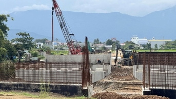 Đường kết nối quốc lộ 1A với quốc lộ 28 và cao tốc nỗ lực về đích sớm 5 tháng