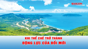 Khi thể chế trở thành động lực của đổi mới