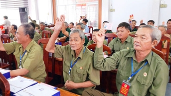 Hội Cựu chiến binh xã Thạnh Mỹ Tây phát huy phẩm chất 'Bộ đội Cụ Hồ'