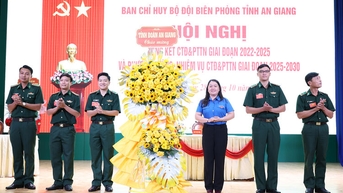 Tuổi trẻ Bộ đội Biên phòng tỉnh An Giang xung kích, sáng tạo, góp phần xây dựng biên giới vững mạnh