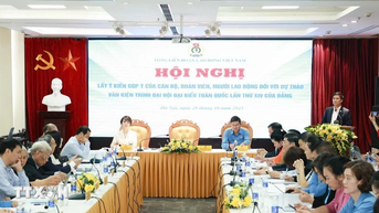 Góp ý dự thảo Văn kiện Đại hội XIV của Đảng: Thể hiện rõ tính hiệu triệu lớn