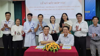 Ký kết hợp tác thực hiện mô hình công tác xã hội trong bệnh viện