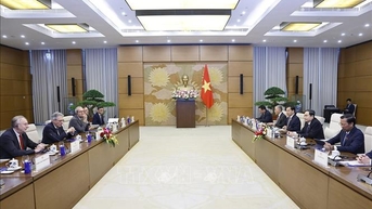 Chủ tịch Quốc hội Trần Thanh Mẫn tiếp đoàn đại biểu Đảng Dân chủ Xã hội Đức (SPD)