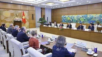 ប្រធានរដ្ឋសភាលោក Tran Thanh Man បានទទួលជួបគណៈប្រតិភូគណបក្សសង្គមប្រជាធិបតេយ្យអាល្លឺម៉ង់។