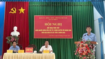 Cát Tiên 3 đối thoại dân chủ, giải quyết kịp thời vấn đề dân sinh