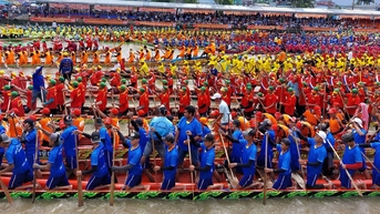 Tạm dừng tàu ghe qua lại sông Maspéro để phục vụ giải đua ghe Ngo