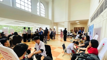 Trường Đại học Yersin Đà Lạt hiến 237 đơn vị máu cứu người