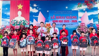 Hành trình nhân ái của thầy trò Trường tiểu học Mỹ Đức 1