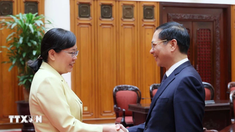 Phó Thủ tướng Chính phủ Bùi Thanh Sơn tiếp Phó Tỉnh trưởng tỉnh Quảng Đông