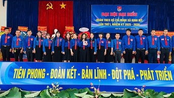 Đại hội Đoàn xã Định Mỹ, nhiệm kỳ 2025 - 2030