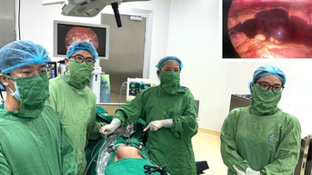 Giữ lại một mầm sống trong tử cung cho sản phụ mang song thai khác vị trí hiếm gặp