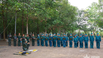 Ban Tham mưu Trung đoàn 717 góp phần giữ vững biên cương Tổ quốc