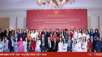 Tổng Bí thư Tô Lâm gặp gỡ cộng đồng người Việt và cán bộ Đại sứ quán Việt Nam tại Anh