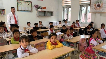 Xóa điểm trường lẻ, nâng cao chất lượng giáo dục