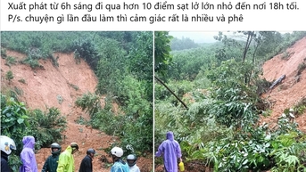 Vượt lũ, cắt rừng về với dân...