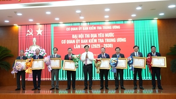 Đại hội thi đua yêu nước Cơ quan Ủy ban Kiểm tra Trung ương lần thứ V