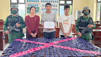Bắt giữ vụ vận chuyển 100.000 viên ma túy tổng hợp khu vực biên giới Sơn La