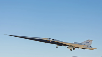 Thử nghiệm thành công chuyến bay đầu tiên của máy bay siêu thanh X-59
