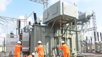 Kịp thời đầu tư công trình điện cung cấp cho KCN Tân Đức