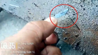 'Đinh tặc' tái xuất, gần 2kg vật sắc nhọn bị thu gom