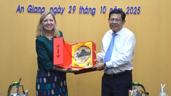 An Giang tiếp đoàn công tác của Ngân hàng Thế giới