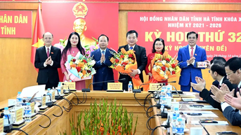 Bầu bổ sung một số chức danh lãnh đạo HĐND, UBND tỉnh Hà Tĩnh