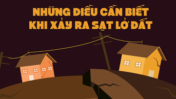 Những điều cần biết khi xảy ra sạt lở đất