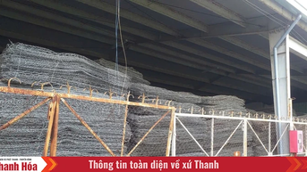 Bổ sung rọ thép từ miền Nam ra miền Trung để khắc phục hậu quả mưa lũ